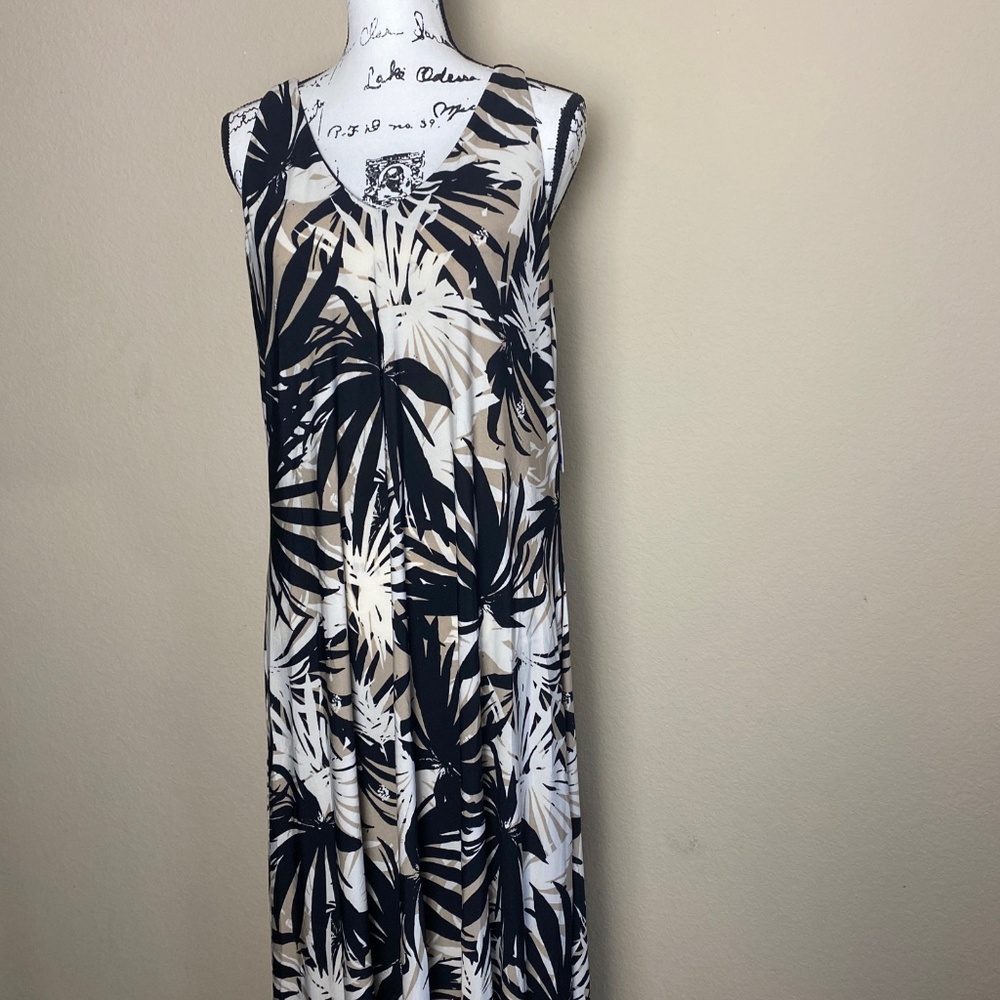 Sundress multi color sleeveless crochet back new beach vacation